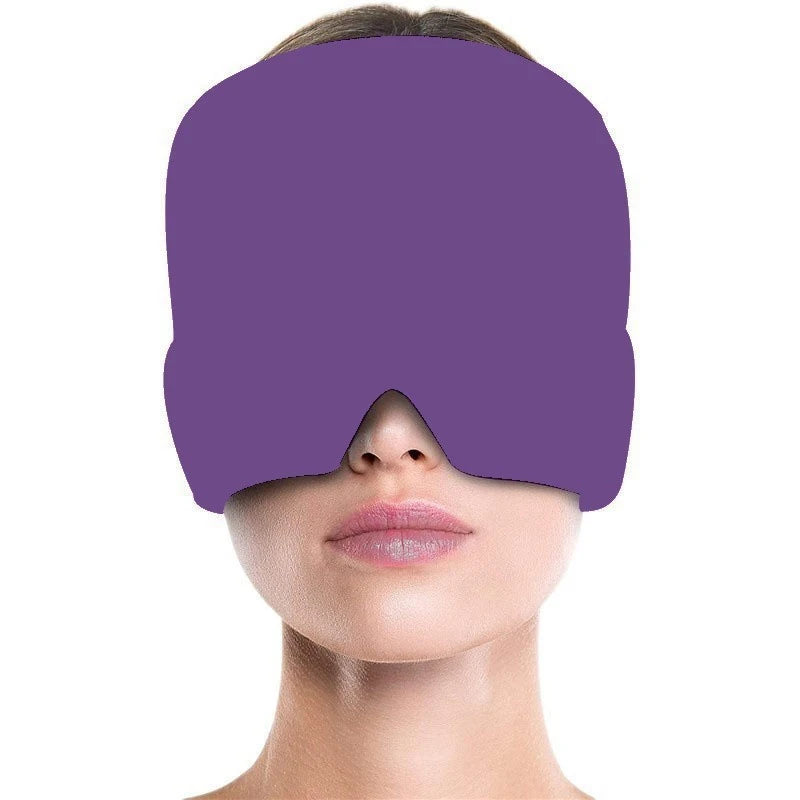 Capuchon de Soulagement Migraine - Thérapie par Froid & Compression