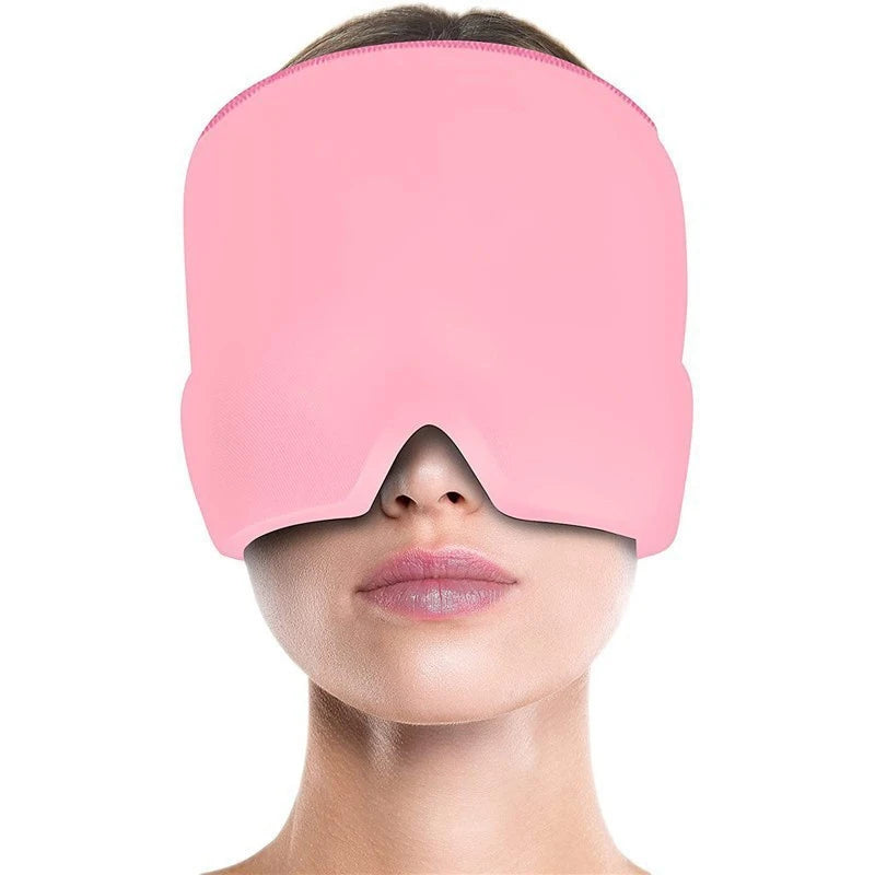 Capuchon de Soulagement Migraine - Thérapie par Froid & Compression