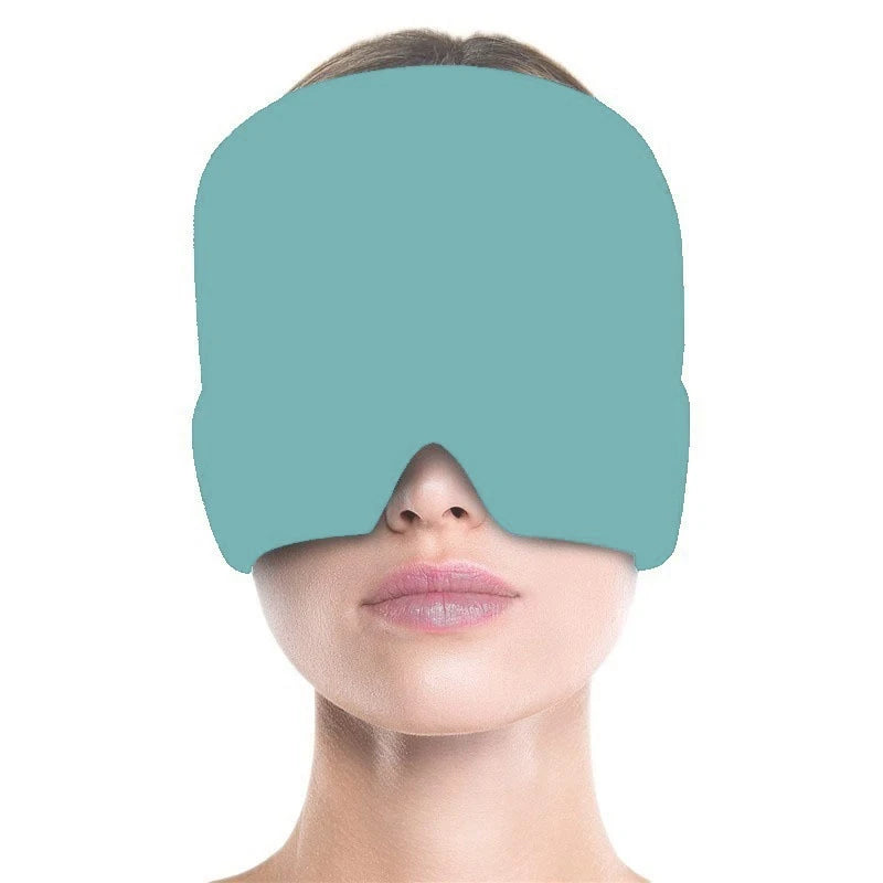 Capuchon de Soulagement Migraine - Thérapie par Froid & Compression